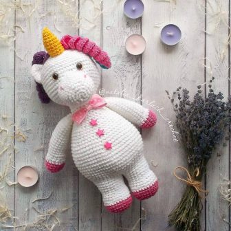 Amigurumi Garry the Unicorn Free Pattern