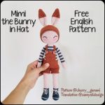 Amigurumi Mimi the Bunny in Hat Free Pattern