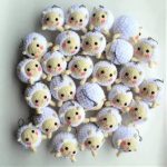 Amigurumi Sheep Keychain Free Pattern