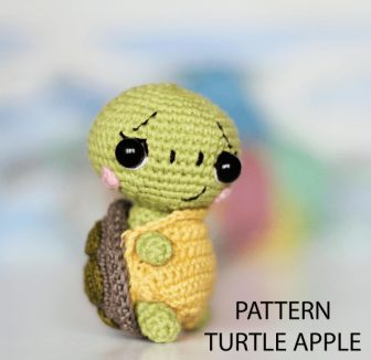 Amigurumi Apple Turtle Free Pattern