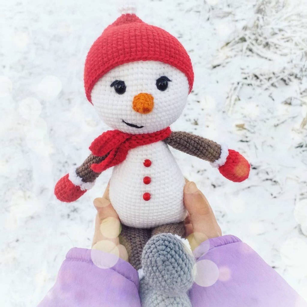 Crochet Snowman 1