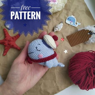 Amigurumi Cute Small Whale Free Pattern