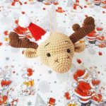 Amigurumi Christmas Ornament Crochet Elk Free Pattern