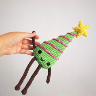 Amigurumi Christmas Kawaii Tree Free Pattern