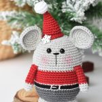 Amigurumi Santa Mouse Free Pattern