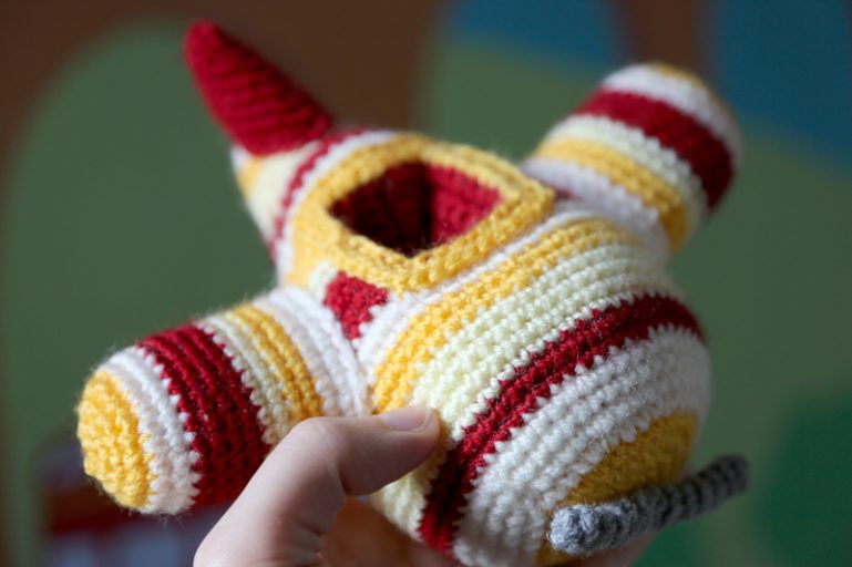 Amigurumi Crochet Aeroplane Free Pattern