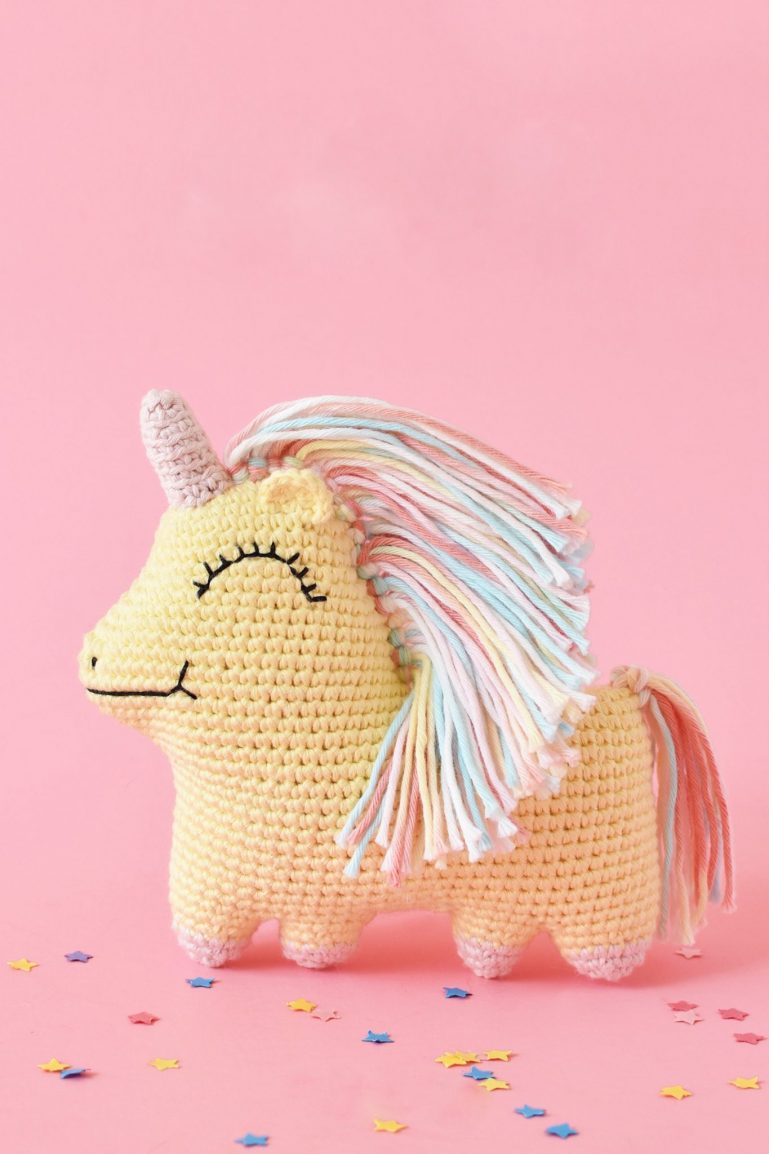 Amigurumi Magical Crochet Unicorn Free Pattern