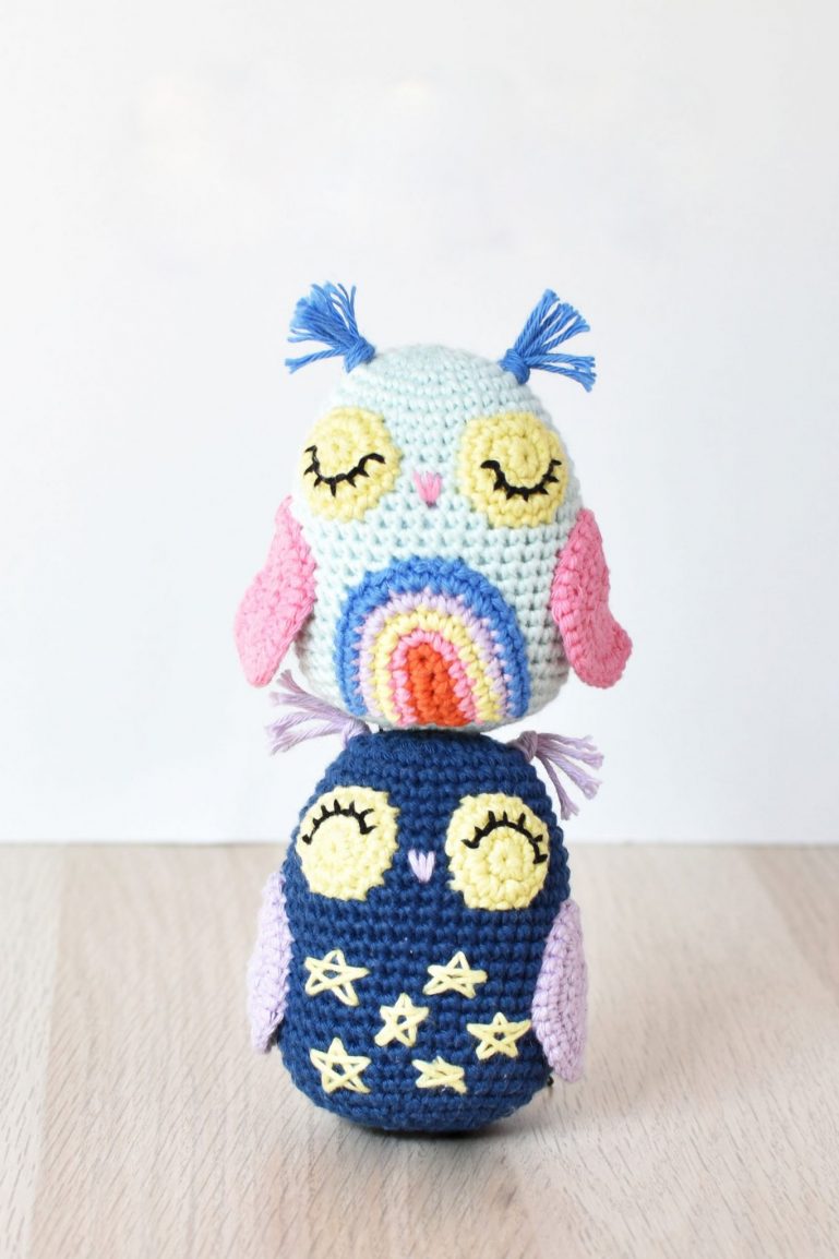 Amigurumi Sweet Crochet Owls Free Pattern