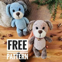 Amigurumi Rex the Dog Free Pattern