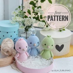 Amigurumi Spring Birds Free Pattern