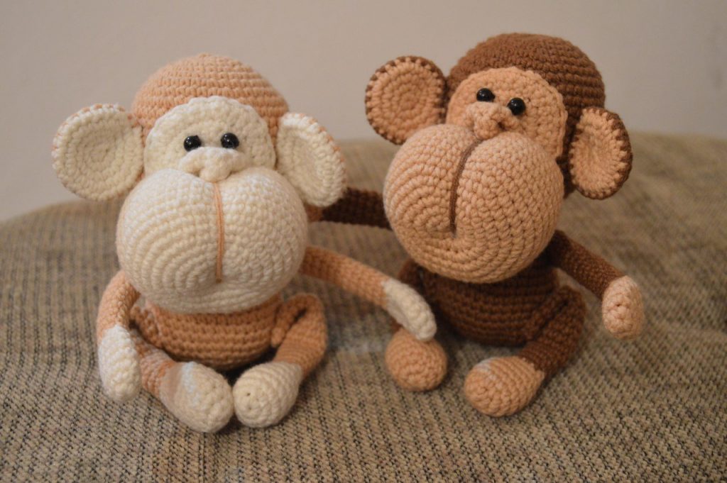 Amigurumi Cute Small Monkey Free Pattern