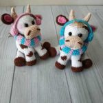 Amigurumi Stepa the Goby and Marta the Cow Free Pattern