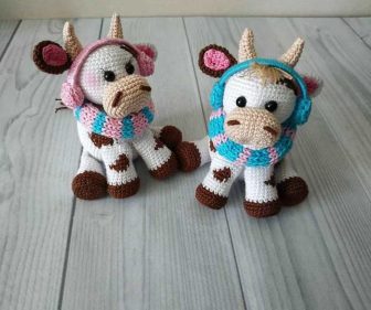 Amigurumi Stepa The Goby And Marta The Cow Free Pattern