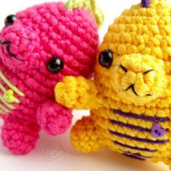 Amigurumi Sweet Dinosaur Free Pattern