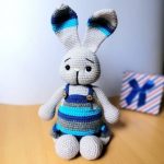 Amigurumi Blue Bunny Free Pattern