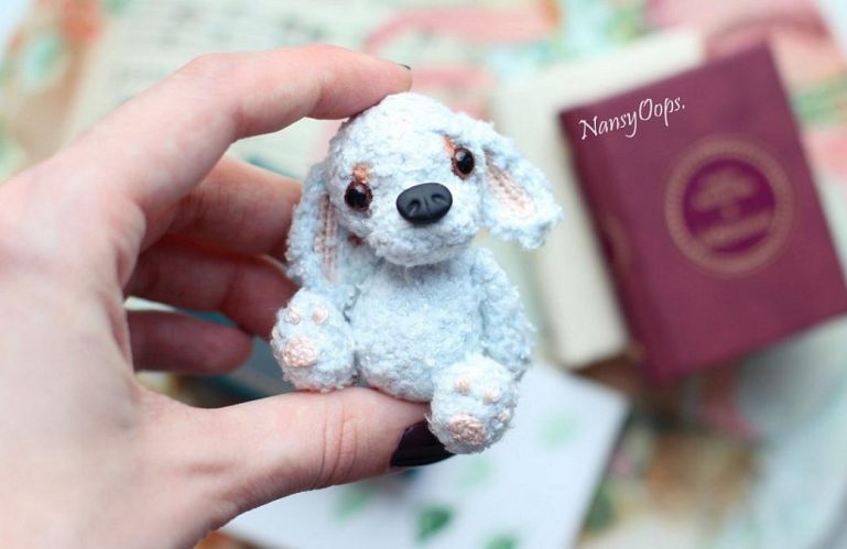 Amigurumi Blue Puppy Free Pattern