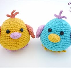 Amigurumi Funny Birds Free Pattern
