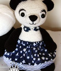 Amigurumi Knitted Panda Free Pattern