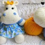 Amigurumi Crochet Girl Hippo Free Pattern