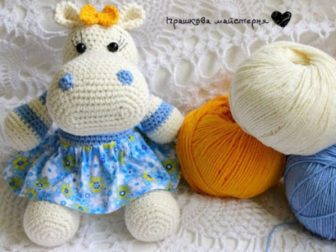 Amigurumi Crochet Girl Hippo Free Pattern