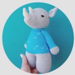 Amigurumi Crochet Rhino Free Pattern