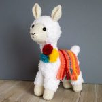Amigurumi Knitted Llama Free Pattern