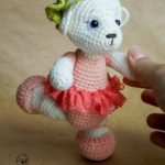 Amigurumi Teddy Bear Ballerina Free Pattern