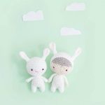 Amigurumi Mini Bunny and Bunny Boy Free Pattern
