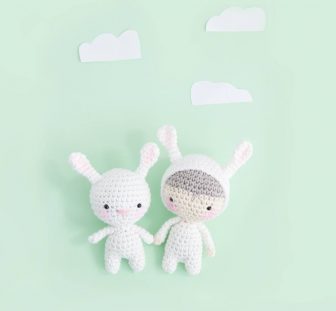 Amigurumi Mini Bunny And Bunny Boy Free Pattern