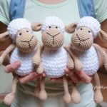 Amigurumi Marshmallow Sheep Free Pattern