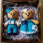 Amigurumi Pair of Knitted Bears Free Pattern