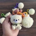 Amigurumi Teddy Bear Keychain Free Pattern
