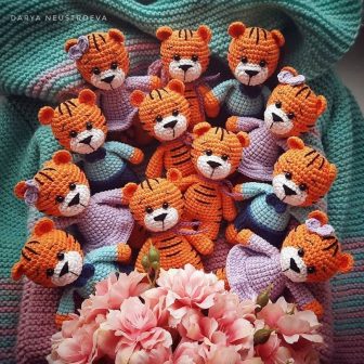 Amigurumi Tiger Cubs Free Pattern