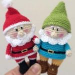 Amigurumi Santa Claus and Gnome Free Pattern