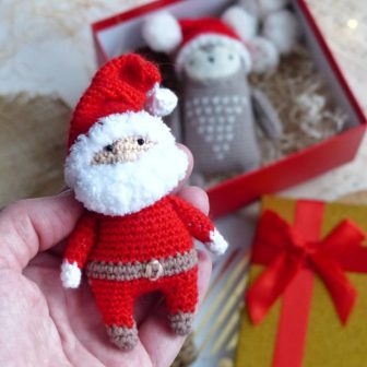 Amigurumi Cute Santa Claus Free Pattern