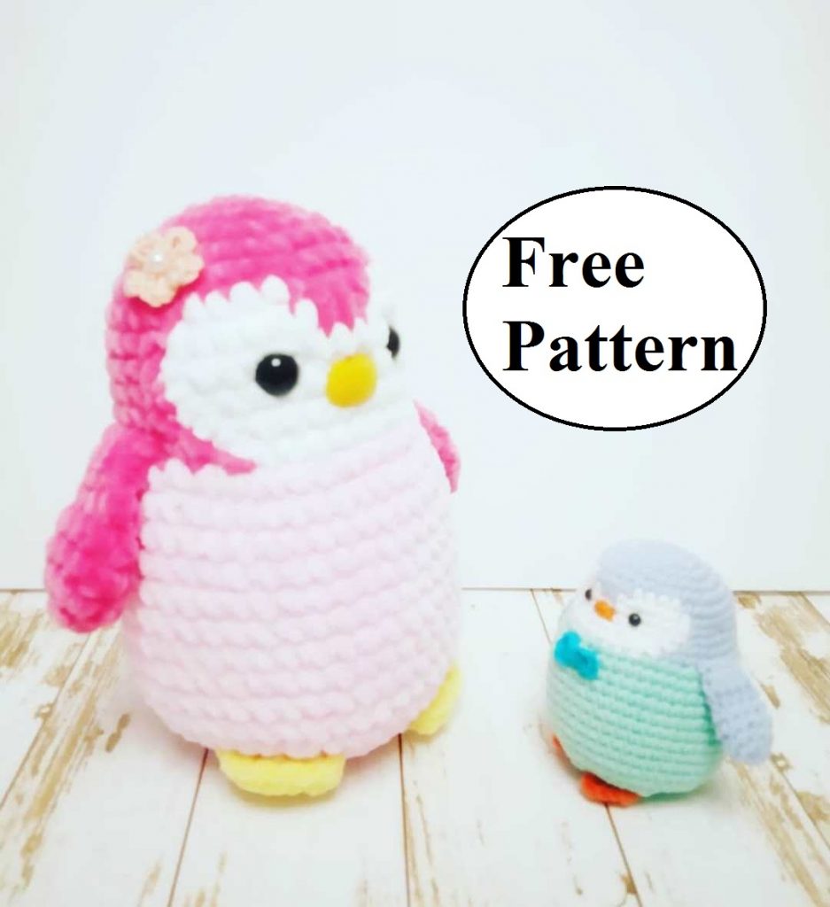Amigurumi Knitted Penguin Free Pattern