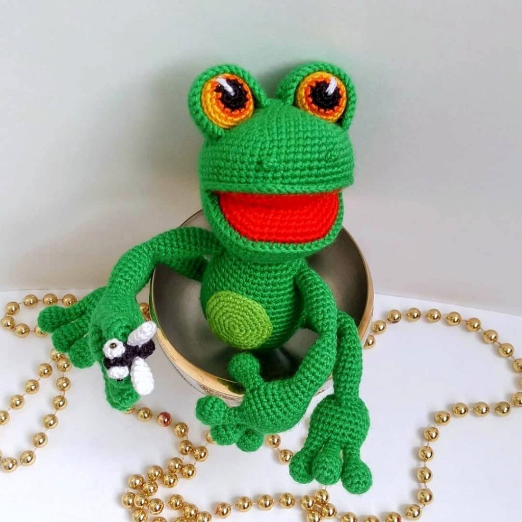 Amigurumi Cute Frog Free Pattern