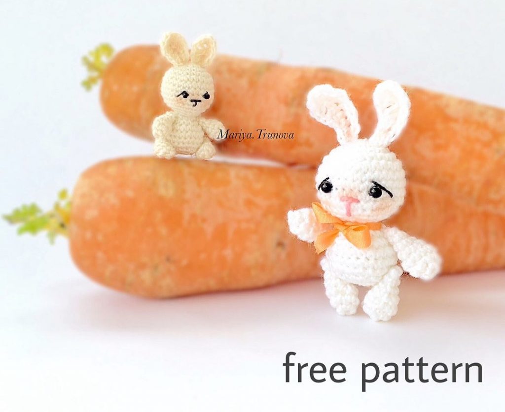 Amigurumi Tiny Bunnies Free Pattern