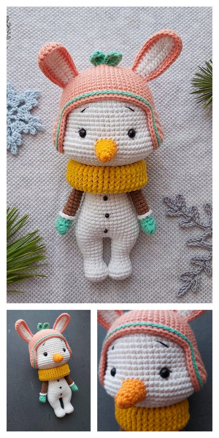 Amigurumi Lovely Snowman Free Pattern – Free Amigurumi Patterns