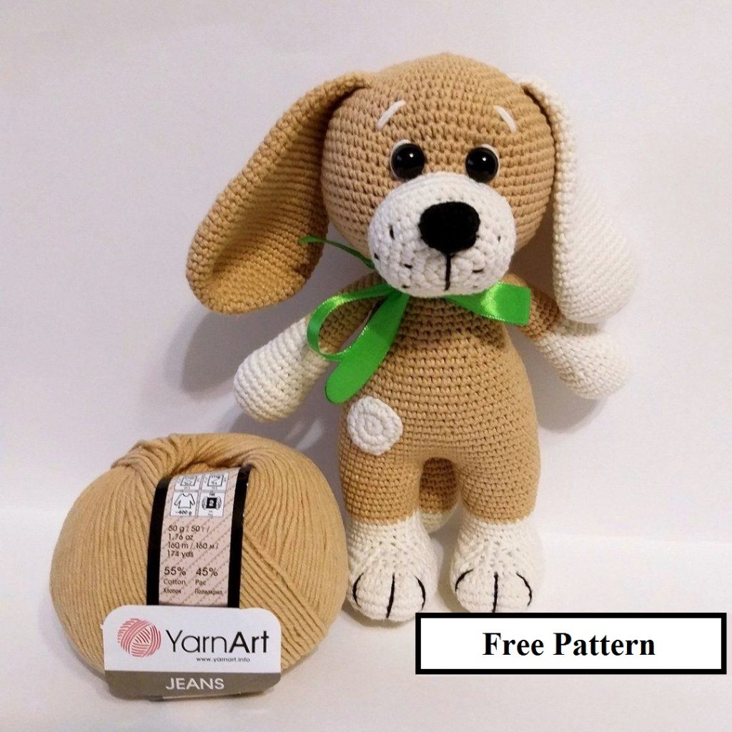 Amigurumi Puppy Sweet Dog Free Pattern