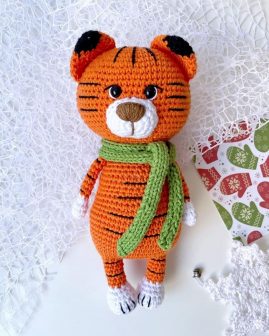 Amigurumi Sweet Tiger Cub Free Pattern