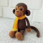 Amigurumi Scarf Monkey Free Pattern