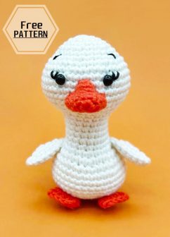 Amigurumi Cute Goose Free Pattern