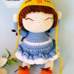 Amigurumi Doll with Hoodie Free Pattern