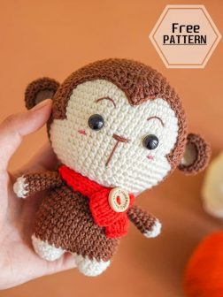 Amigurumi Lovely Monkey Free Pattern