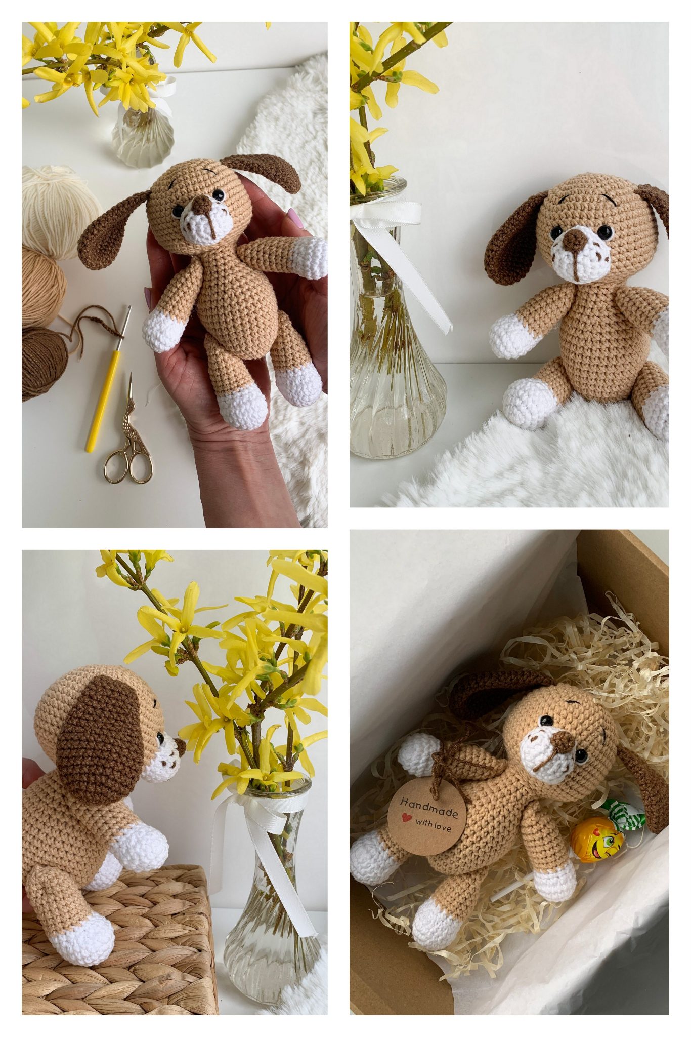 Amigurumi Mini Dog Free Pattern – Free Amigurumi Patterns