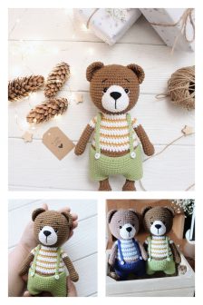 Amigurumi Pipi Teddy Bear Free Pattern – Free Amigurumi Patterns