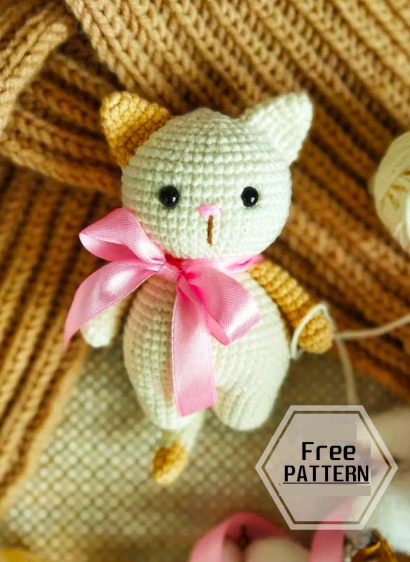 Amigurumi Kitten Free Pattern - 1