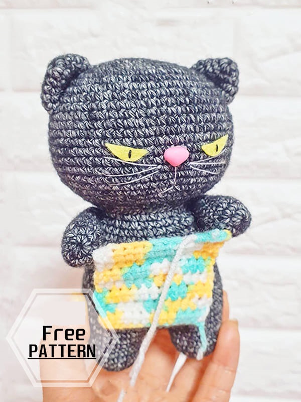 Amigurumi Cat Free Pattern