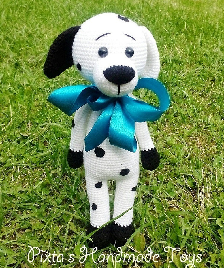 Amigurumi Dalmatian Dog Free Pattern